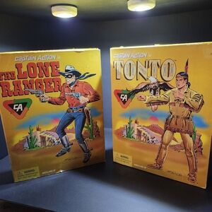 Captain Action The Lone Ranger and Tonto Figures